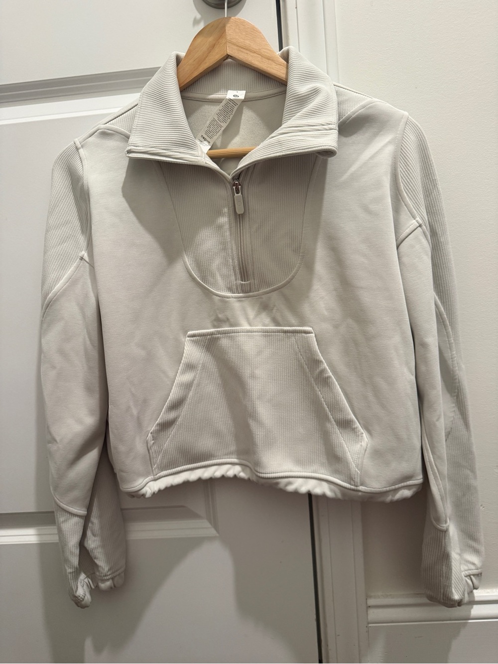Lululemon Brushed Softstreme Ribbed Half Zip